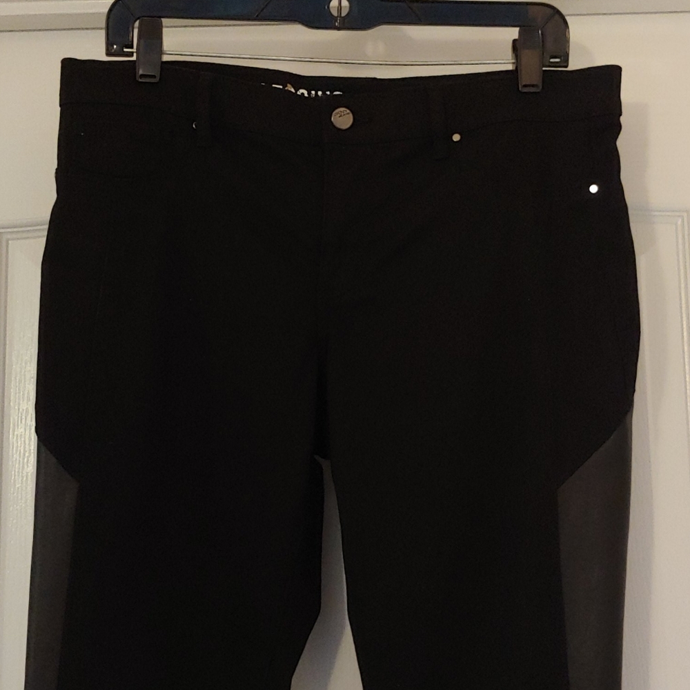 Black DKNY Denim leggings